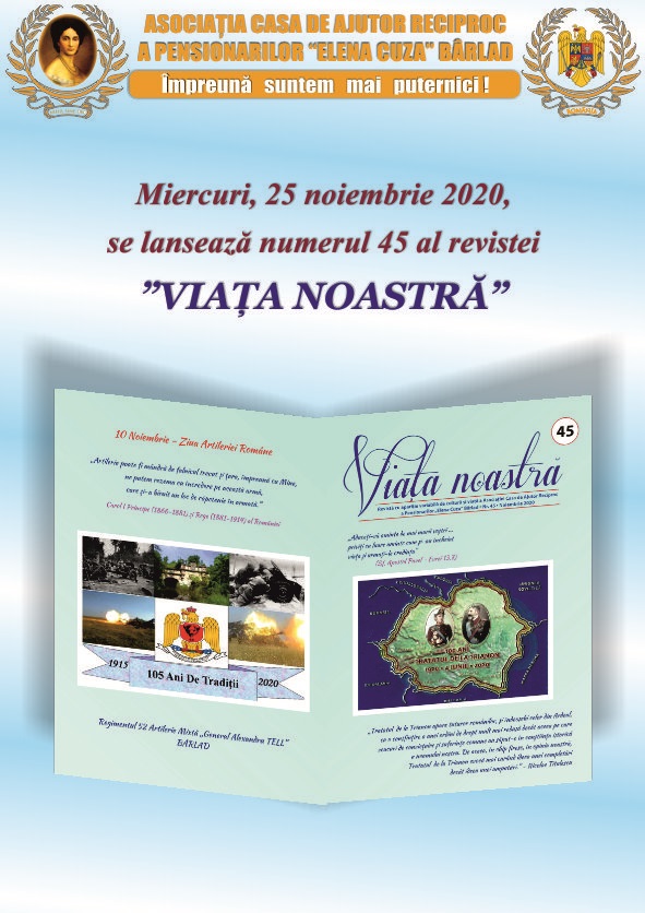 Lansarea nr. 45 al revistei Viața Noastră